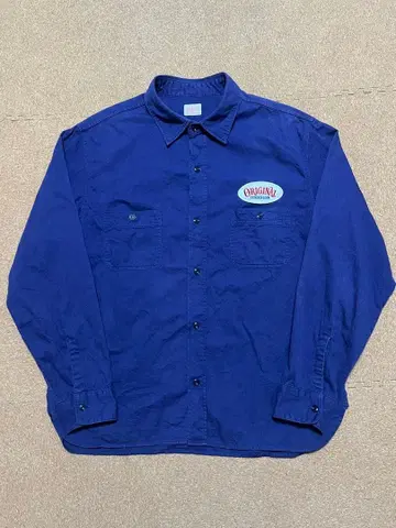 텐더 로인 헤링본 워크 셔츠 L 사이즈