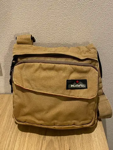 카부 KAVU 숄더백 브라운 파우치