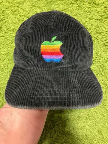 90년대 애플 로고 캡 빈티지 USA제