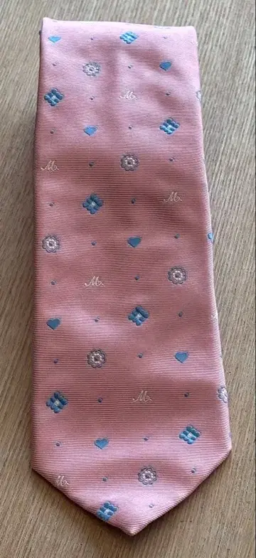 MOSCHINO 핑크 넥타이