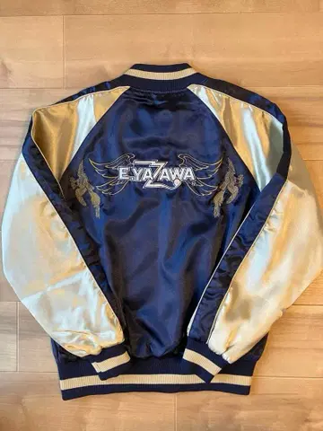 야자와 에이요시 E.YAZAWA 스카잔 네이비 골드 프리미엄 몰츠 콜라보