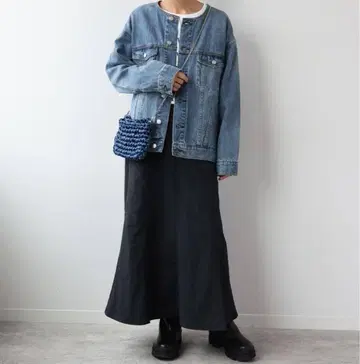 택 포함 새상품 저널 스탠다드 리룸 데님 자켓