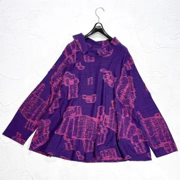 새상품급 지우 센소유니코 티셔츠 튜닉 변형 올 패턴 최근 40