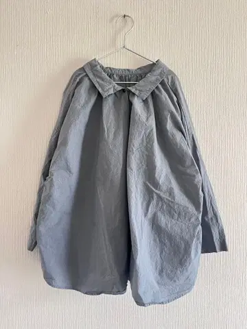 prit * 코튼 라미 모슬린 오미 표백 2way 개더 스모크