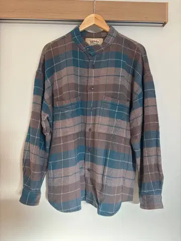 TENDERLOIN STAND FLANNNEL CHECK SHT M