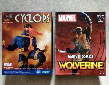 MARVEL 사이클롭스 Luminasta 울버린 피규어