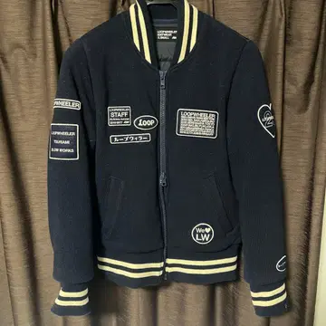 루프 휠러 LOOPWHEELER 수주회 한정판 바시티 자켓 다운