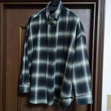 플란넬 체크 셔츠