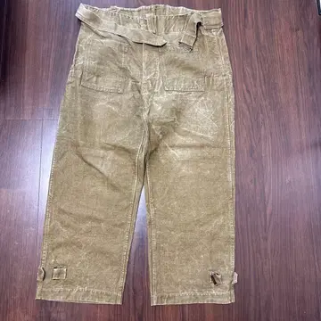 프랑스군 모터 사이클 팬츠 올 린넨 30s 40s 봉제 완료