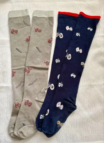 미나 페르호넨 하이삭스 2족 세트 나비