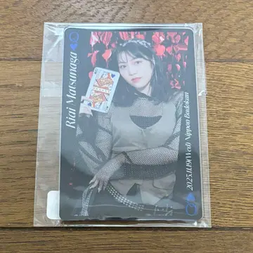 마츠나가 리아이 Juice=Juice 회장 한정판 Queen 아크릴 카드