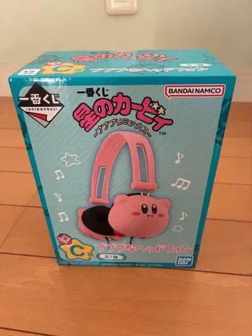 커비 제일복권 C상 푸푸푸 헤드폰