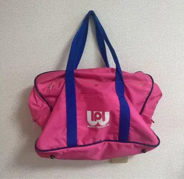 WORLD PEGASUS 핑크 더플백 와페 스쿨백