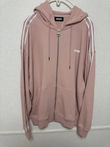 NERDY 핑크 집업 후디 택 포함 새상품