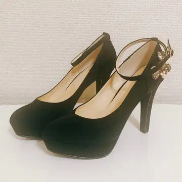 [ 새상품 ] ESPERANZA 하이힐 통굽 비쥬 펌프스