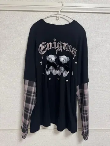 앙크루즈 테디베어 긴팔T셔츠