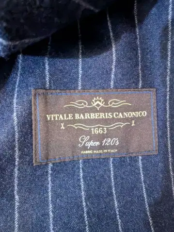 퍼펙트 수트 팩토리 어반 모델 카노니코 수트 네이비