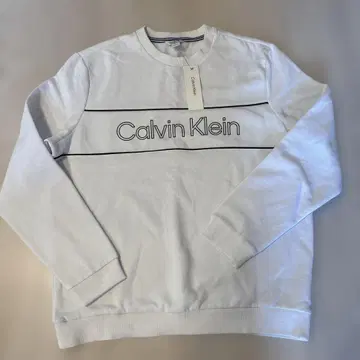 Calvin Klein 맨투맨 화이트 사이즈 XL