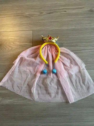 피치 공주 머리띠