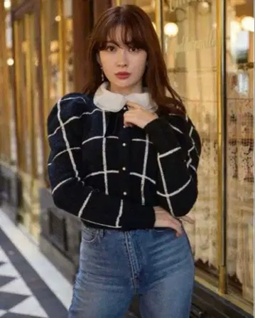 herlipto Crillon Boucle Cardigan black