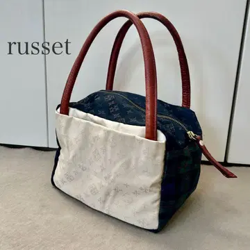 러셋 큐브 백 스퀘어 백 핸드백 코롱