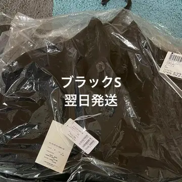 CABaN 울 개버딘 스탠드 카라 코트