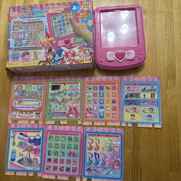 프리큐어 PAD 터치 패널 핑크 7장 카드 포함