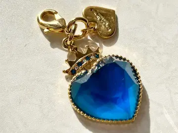 사만다 타바사 쁘띠 초이스 쁘띠 컬러 컬렉션 블루 하트 참