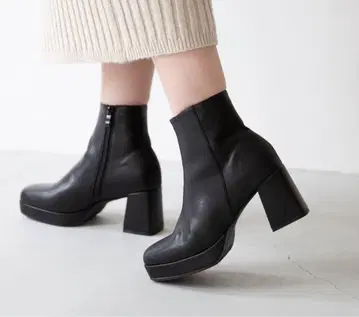 플랫폼 힐 부츠 M 사이즈