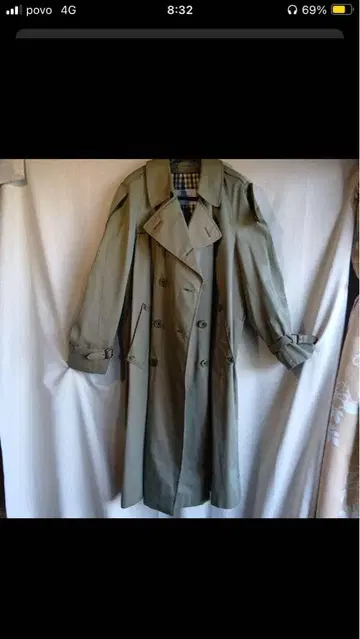 아쿠아 스큐텀 트렌치코트