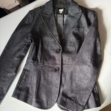 J.CREW 테일러드 자켓 사이즈 2 다크 그레이