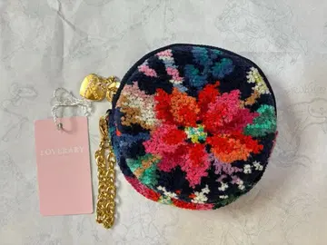 FEILER LOVERARY 노엘 플라워 서클 파우치