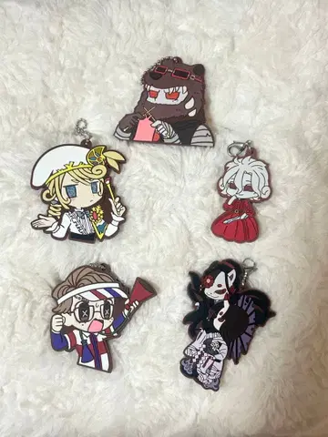 제5인격 러버 스트랩 묶음 판매 5종류 Identity V