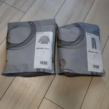 회복 의류 BAKUNE Ladies 세트 브라운 S 사이즈