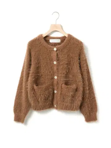 이번 시즌 미사용 MARMARMAR 샤기 니트 가디건