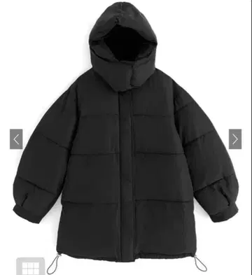 후드 2Way 미들 기장 다운 코트 [kd66]