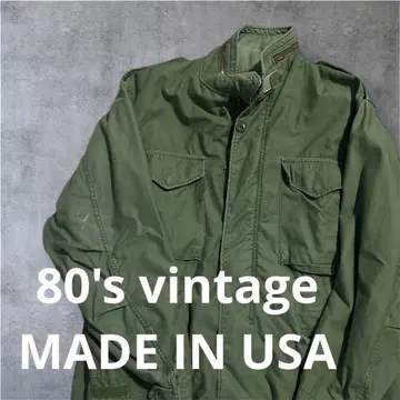 [레어] 초기 택 알파 필드 자켓 M-65 80s USA제 L
