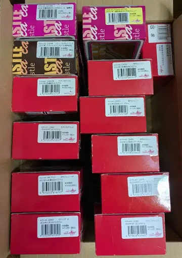 리카짱 캐슬 빈 박스 신발 포함 13개 상자