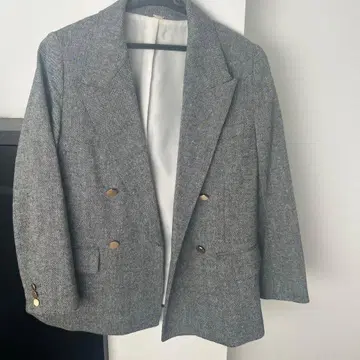 Mila Owen 더블 브레스트 자켓 그레이