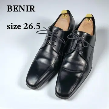 BENIR 베니루 가죽 신발 (26.5) 웨딩 신발 결혼식 브라이덜 블랙