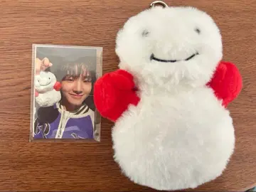 BBNEXDO 웅아기 봉제 인형 운학 트레이딩 카드 포함