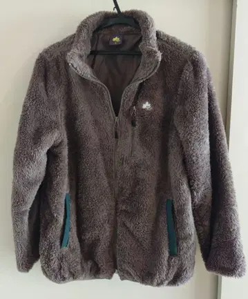 LOGOS 로고스 플리스 브라운 컬러 사이즈 - M