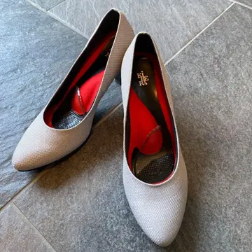 KIBERA 그레이 하이힐 24.5cm