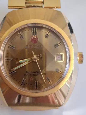 ATELU De Luxe 자동 시계 골드