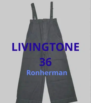 LIVINGTON 그레이 데님 올인원