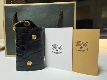 IL BISONTE 크로커다일 패턴 키케이스