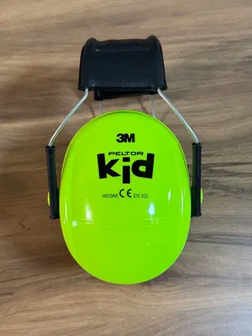 3M 펠토르 키드 방음 귀마개 형광 그린