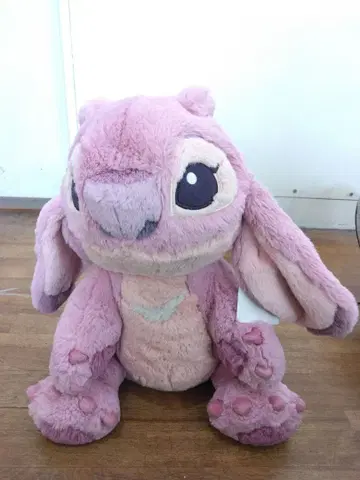 Fluffy Plushy 핑크 봉제 인형