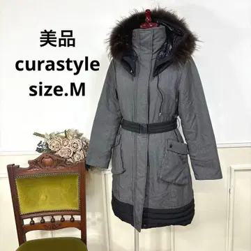 새상품급 curastyle 다운 코트
