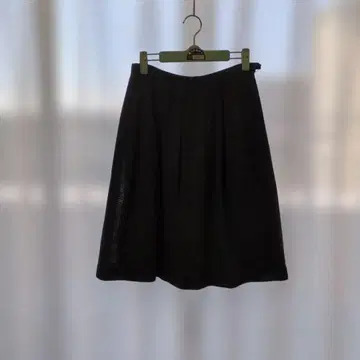 STENCIL 블랙 플리츠 스커트 사이즈 40